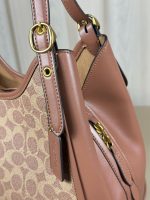 COACH Erin Signature Leather Underarm Bag - Image 11