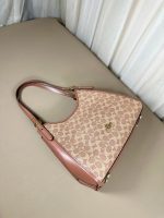 COACH Erin Signature Leather Underarm Bag - Image 9