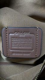 COACH Erin Signature Leather Underarm Bag - Image 16