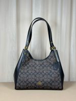 COACH Erin Signature Leather Underarm Bag - Image 5