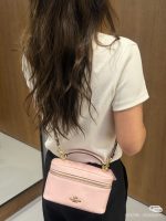 Coach Top‑Handle Zipper Vanity Crossbody Bag - Image 25