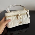 Coach Top‑Handle Zipper Vanity Crossbody Bag - Image 4
