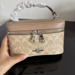 Coach Top‑Handle Zipper Vanity Crossbody Bag - Image 8