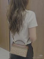 Coach Top‑Handle Zipper Vanity Crossbody Bag - Image 24