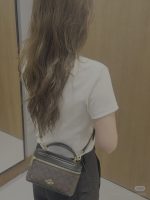 Coach Top‑Handle Zipper Vanity Crossbody Bag - Image 23
