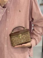 Coach Top‑Handle Zipper Vanity Crossbody Bag - Image 20