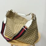 GG Pattern Hobo Shoulder Crossbody Bag （Large Size ）