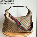 GG Pattern Hobo Shoulder Crossbody Bag （Large Size ） - Image 3