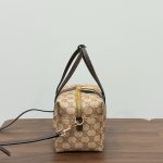 Gucci GG‑Pattern Boston Tote Handbag With Web Stripe Detail - Image 7