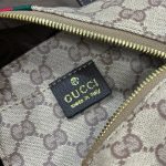 Gucci GG‑Pattern Boston Tote Handbag With Web Stripe Detail - Image 11