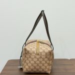 Gucci GG‑Pattern Boston Tote Handbag With Web Stripe Detail - Image 16