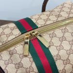 Gucci GG‑Pattern Boston Tote Handbag With Web Stripe Detail - Image 17