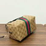 Gucci GG‑Pattern Boston Tote Handbag With Web Stripe Detail - Image 23