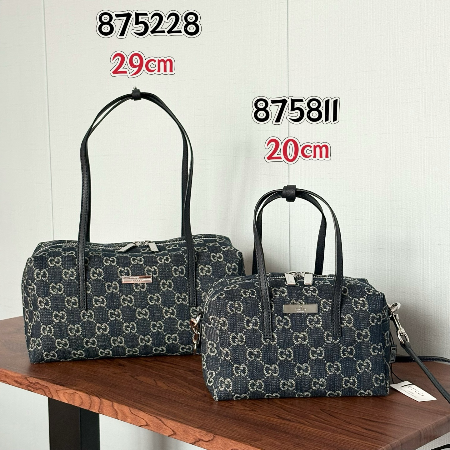 13432015221384484 Gucci GG‑Pattern Boston Handbag - Image 1