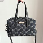 Gucci GG‑Pattern Boston Handbag - Image 7