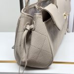 Chanel 26S Bowling Bag, Quilted Caviar Leather - Image 11