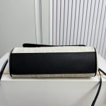 Chanel 26S Bowling Bag, Tweed/Woven Fabric Caviar Leather - Image 16