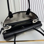Chanel 26S Bowling Bag, Tweed/Woven Fabric Caviar Leather - Image 10