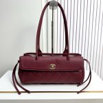 Chanel 26S Bowling Bag, Quilted Caviar Leather - Image 6