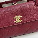 Chanel 26S Bowling Bag, Quilted Caviar Leather - Image 16
