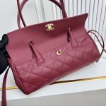 Chanel 26S Bowling Bag, Quilted Caviar Leather - Image 20