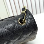 Chanel Quilted Caviar Flap Chain Shoulder Bag - Image 15