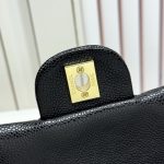 Chanel Quilted Caviar Flap Chain Shoulder Bag - Image 13