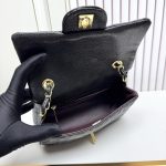Chanel Quilted Caviar Flap Chain Shoulder Bag - Image 12