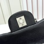 Chanel Quilted Caviar Flap Chain Shoulder Bag - Image 5