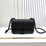 Chanel Quilted Caviar Flap Chain Shoulder Bag - Image 28