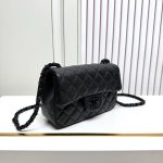 Chanel Quilted Caviar Flap Chain Shoulder Bag - Image 27