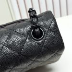 Chanel Quilted Caviar Flap Chain Shoulder Bag - Image 23
