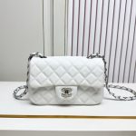 Chanel Quilted Caviar Flap Chain Shoulder Bag - Image 2