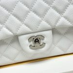 Chanel Quilted Caviar Flap Chain Shoulder Bag - Image 36