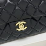 Chanel Quilted Lambskin Flap Chain Shoulder Bag - Image 13
