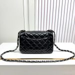 Chanel Quilted Lambskin Flap Chain Shoulder Bag - Image 4