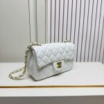Chanel Quilted Lambskin Flap Chain Shoulder Bag - Image 30