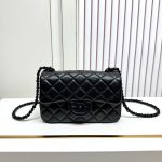 Chanel Quilted Lambskin Flap Chain Shoulder Bag - Image 23