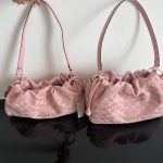 Coach Faye Signature Denim Cloud Drawstring Shoulder Bag