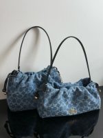 Coach Faye Signature Denim Cloud Drawstring Shoulder Bag - Image 68