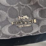 Coach Faye Signature Denim Cloud Drawstring Shoulder Bag - Image 15