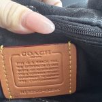 Coach Faye Signature Denim Cloud Drawstring Shoulder Bag - Image 12