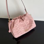 Coach Faye Signature Denim Cloud Drawstring Shoulder Bag - Image 52