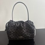Coach Faye Signature Denim Cloud Drawstring Shoulder Bag - Image 47