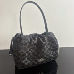 Coach Faye Signature Denim Cloud Drawstring Shoulder Bag - Image 46
