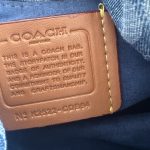 Coach Faye Signature Denim Cloud Drawstring Shoulder Bag - Image 29