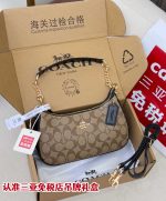 Coach Teri Hobo Crescent Shoulder Bag