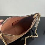 Coach Caitlin 24 Quilted/Signature/Denim Shoulder Chain Handbag (Outlet Version) - Image 9