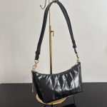Coach Caitlin 24 Quilted/Signature/Denim Shoulder Chain Handbag (Outlet Version) - Image 13