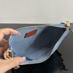 Coach Caitlin 24 Quilted/Signature/Denim Shoulder Chain Handbag (Outlet Version) - Image 34